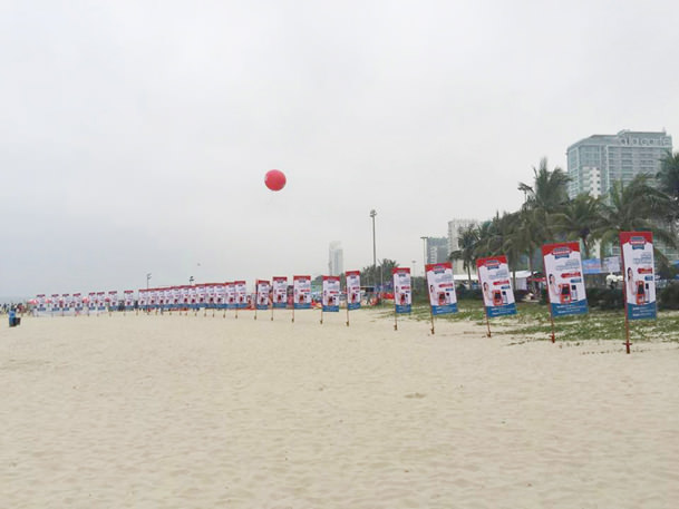 Dấu ấn SUNHOUSE – Thách thức mọi giới hạn tại bãi biển Đà Nẵng 1
