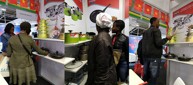 SUNHOUSE đạt thành công ngoài mong đợi tại Hội chợ SAITEX - Nam Phi 2017