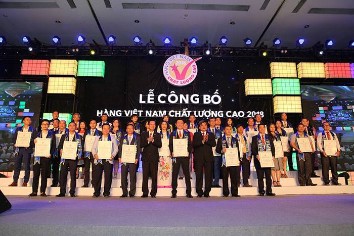Luôn đặt chất lượng sản phẩm lên hàng đầu, SUNHOUSE tiếp tục đạt danh hiệu Hàng Việt Nam chất lượng cao 2018
