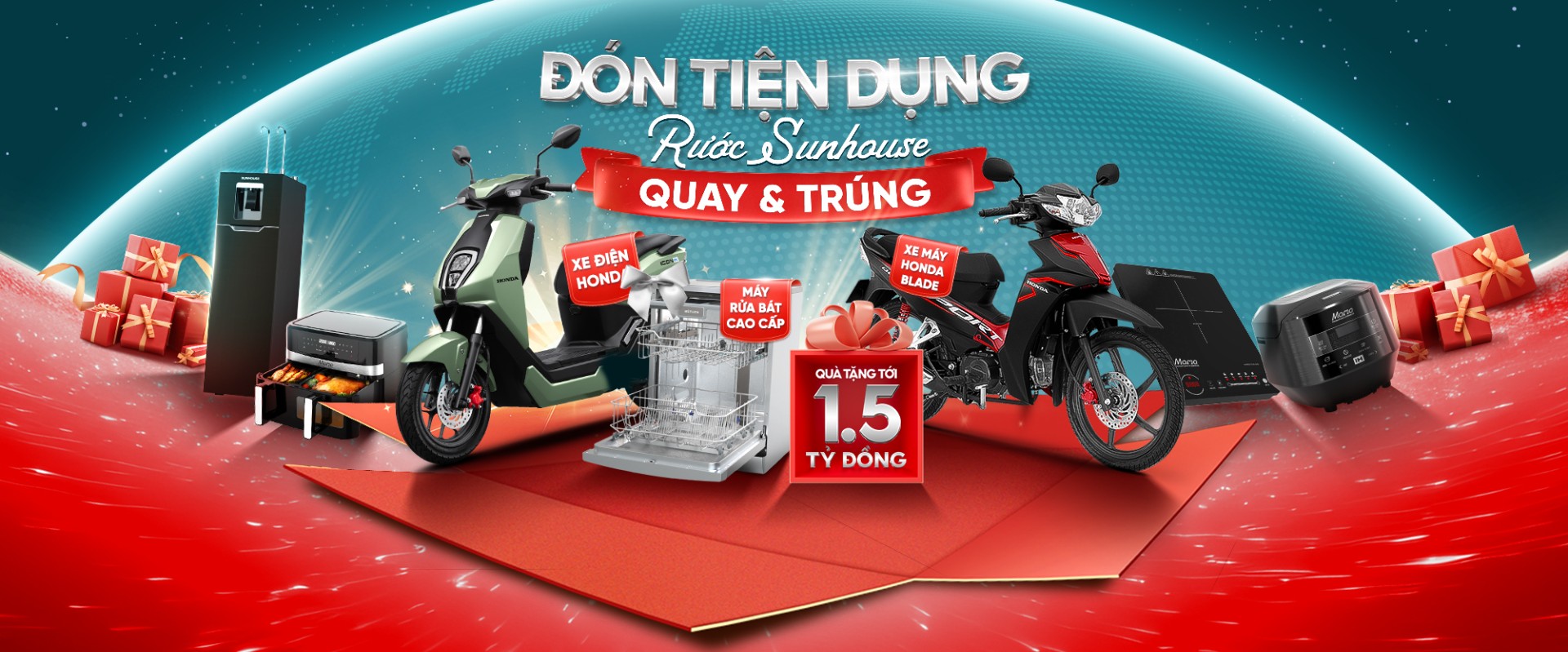 Đón Tiện dụng, Rước SUNHOUSE
