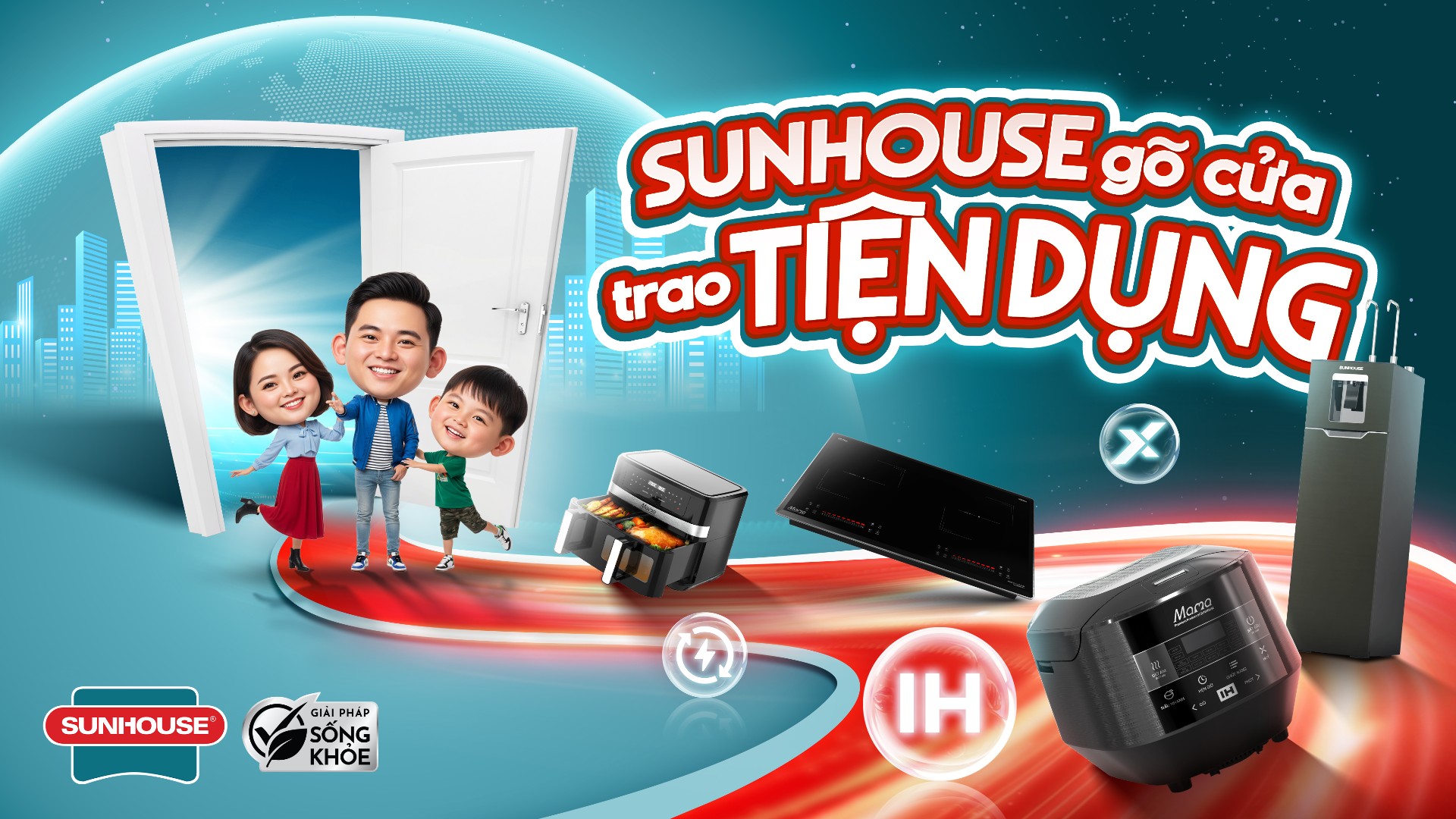 SUNHOUSE GÕ CỬA - TRAO TIỆN DỤNG