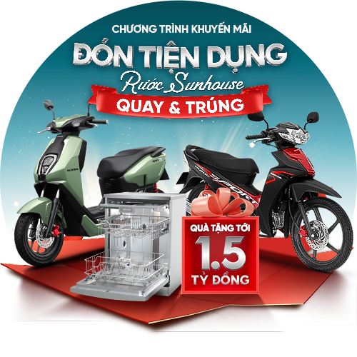 POP UP Đón tiện dụng, rước SUNHOUSE
