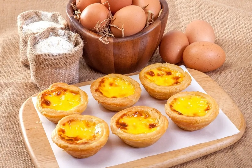 Bánh tart trứng béo ngậy