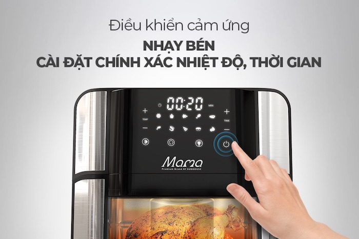 Chỉnh chế độ nướng bánh