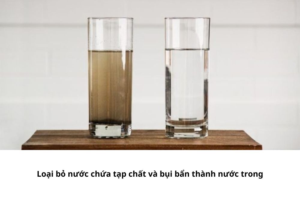 Loại bỏ nước chứa tạp chất