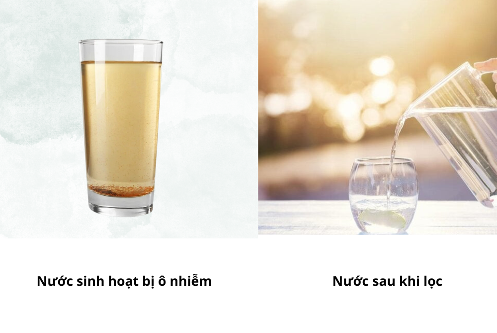 Lọc các nguồn nước nhiễm mặn