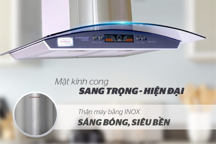 Việc lắp đặt máy hút mùi kính cong đúng cách không chỉ đảm bảo hiệu quả hút mùi mà còn tính thẩm mỹ cho căn bếp của bạn