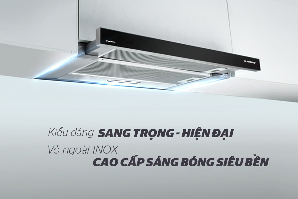 Máy hút mùi làm từ inox