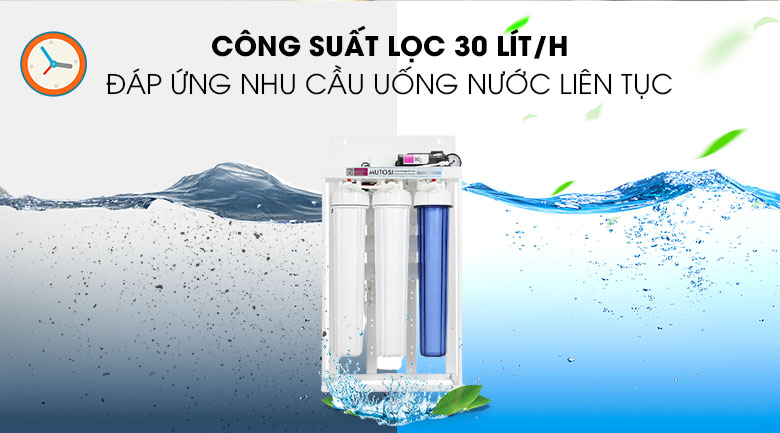 Máy lọc nước công suất 30l/h