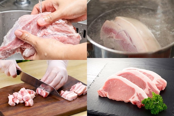 Cần sơ chế thịt heo trước khi nướng bằng nồi chiên không dầu