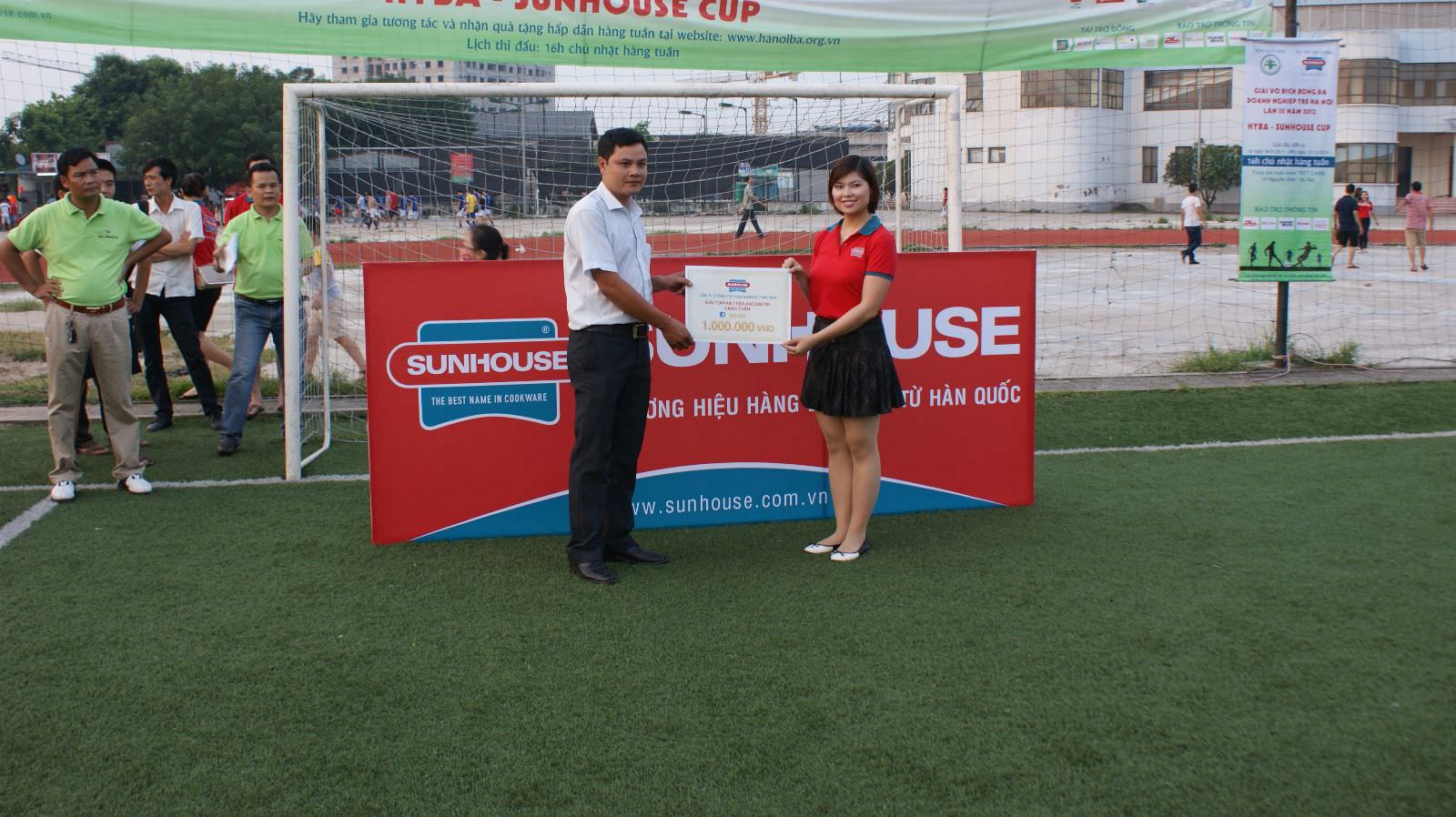 Chiến thắng kép của Sunhouse FC tại trận vòng 3 Sunhouse Cup 2
