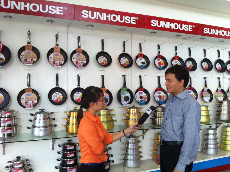 Chủ tịch Sunhouse chia sẻ với Đài truyền hình Quốc gia về việc đẩy mạnh xuất khẩu sang thị trường ASEAN