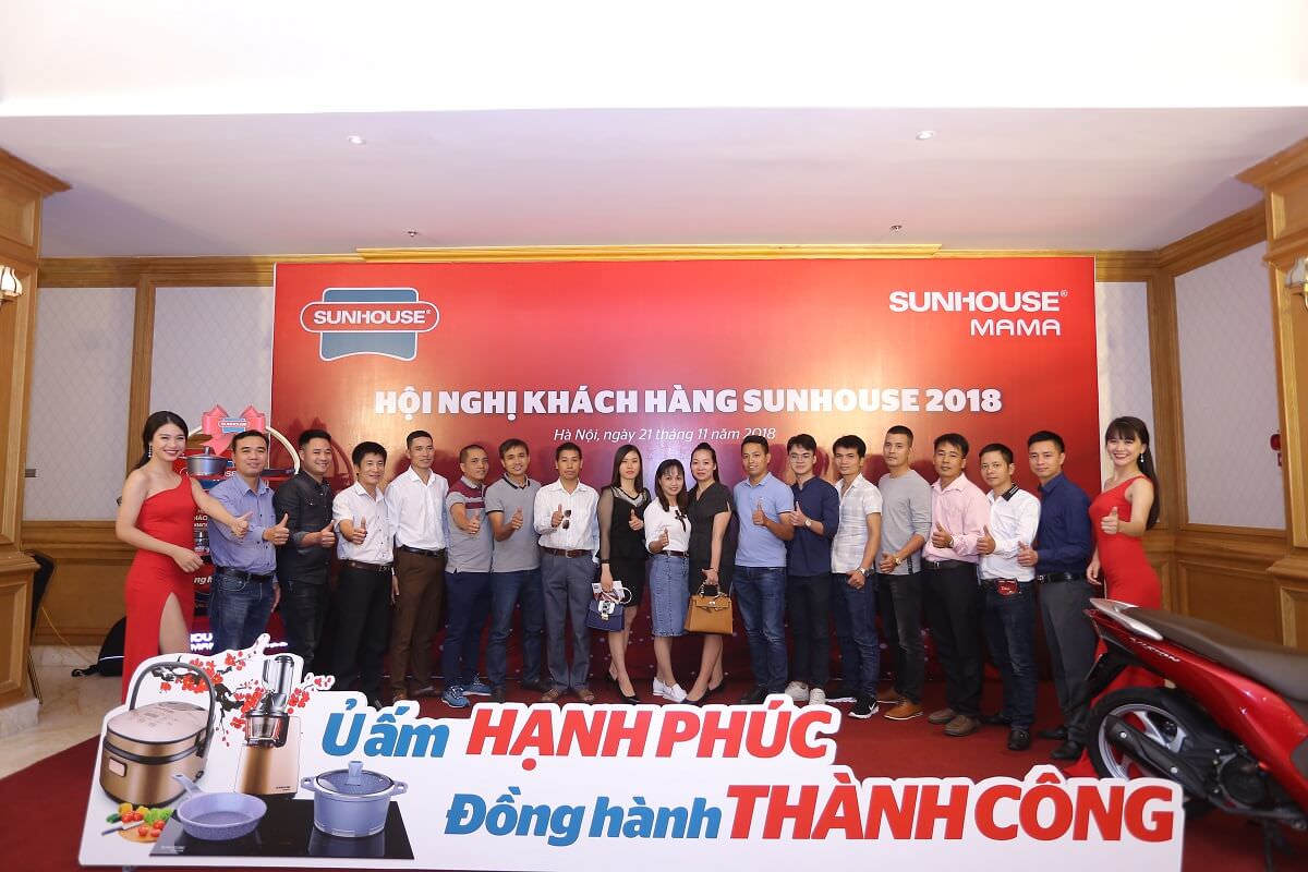 Hội nghị khách hàng SUNHOUSE 2018 tại Hà Nội – Ra mắt nhãn hàng mới SUNHOUSE MAMA 0012