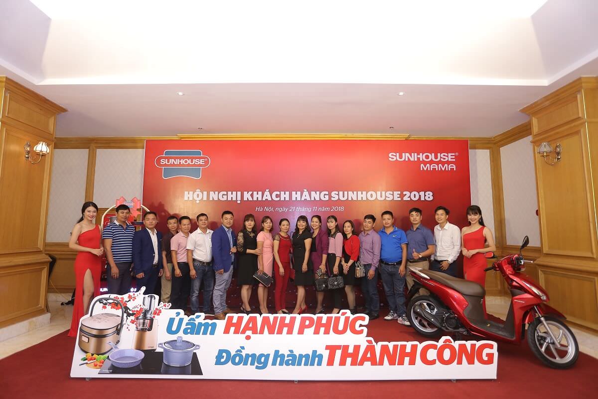 Hội nghị khách hàng SUNHOUSE 2018 tại Hà Nội – Ra mắt nhãn hàng mới SUNHOUSE MAMA 006