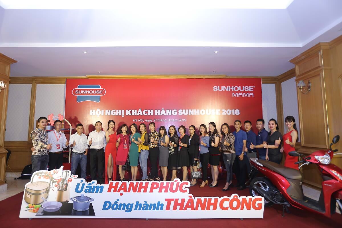 Hội nghị khách hàng SUNHOUSE 2018 tại Hà Nội – Ra mắt nhãn hàng mới SUNHOUSE MAMA 009