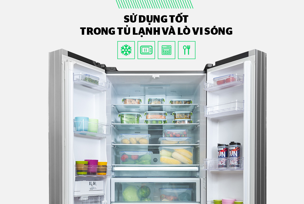 Sở hữu ngay “bí kíp” bảo quản thực phẩm trong tủ lạnh an toàn với Biozone 1