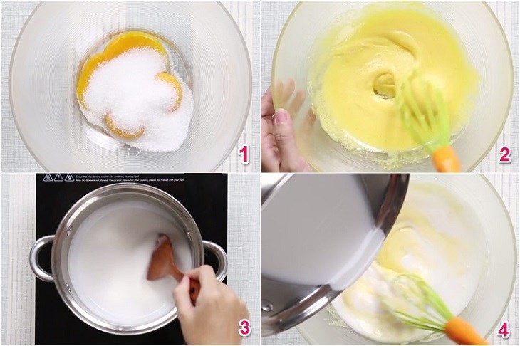 Hướng dẫn cách làm kem dừa đơn giản bằng máy xay sinh tố đa năng 4
