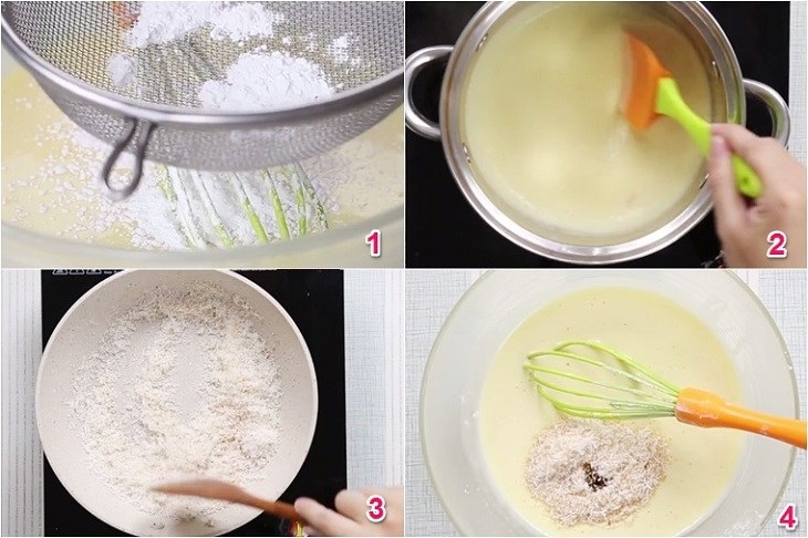 Hướng dẫn cách làm kem dừa đơn giản bằng máy xay sinh tố đa năng 5