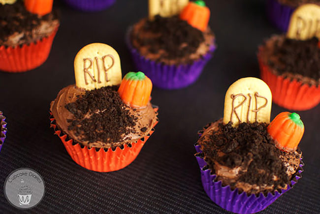 Những chiếc cupcake đậm chất Halloween cho bé yêu 7