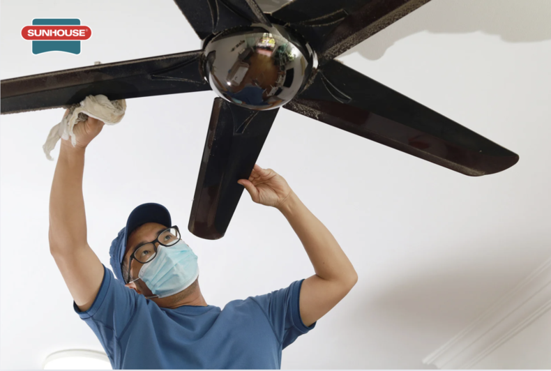 Quạt trần điều khiển hoàn toàn an toàn khi lắp đặt đúng kỹ thuật