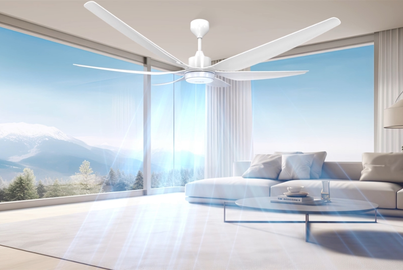 Lưu lượng gió càng cao, quạt càng làm mát hiệu quả trong không gian lớn