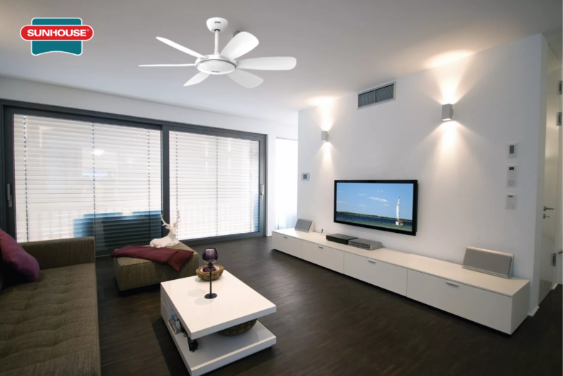 Các mẫu quạt trần nhỏ sở hữu thiết kế rất tinh tế, tập trung vào sự tối giản và hiện đại