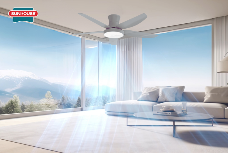 Chỉ số RPM càng thấp, quạt chạy càng êm ái