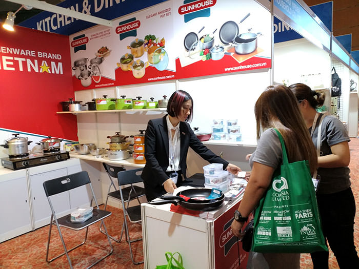 SUNHOUSE đưa hàng gia dụng Việt Nam đến với thị trường quốc tế qua Hội chợ MEGA Show Hong Kong 2017 6