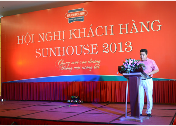Sunhouse tổ chức hội nghị khách hàng 2013 tại Thái Bình