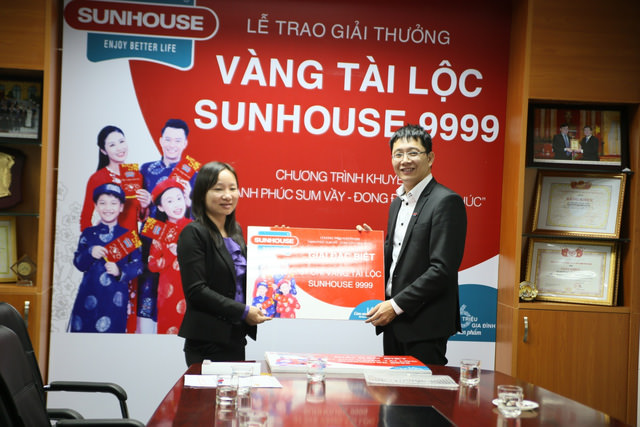 Sunhouse tổ chức Lễ trao giải thưởng Vàng Tài – Lộc 9999 3