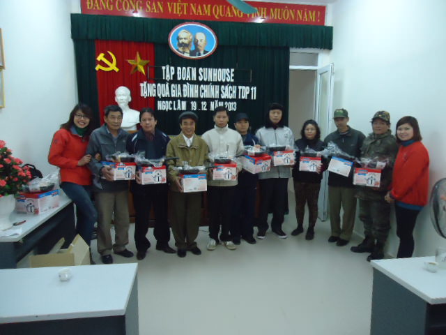 Tâp đoàn Sunhouse tham gia giao lưu-tri ân tặng quà thương bệnh binh tại Bắc Ninh 5