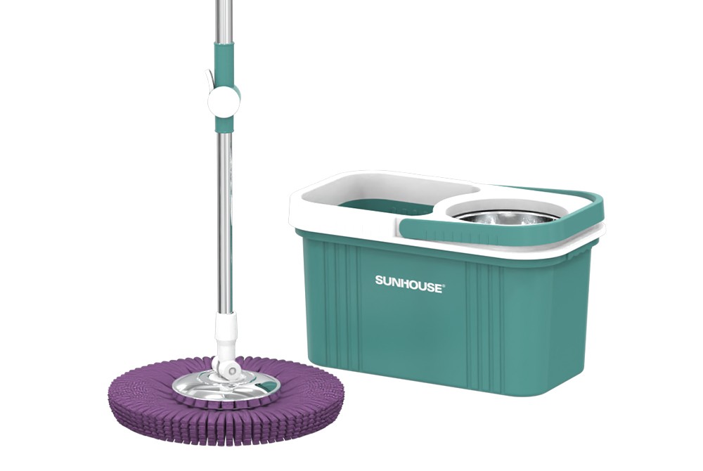 BỘ LAU NHÀ XOAY 360 ĐỘ SUNHOUSE KS-CL330IB