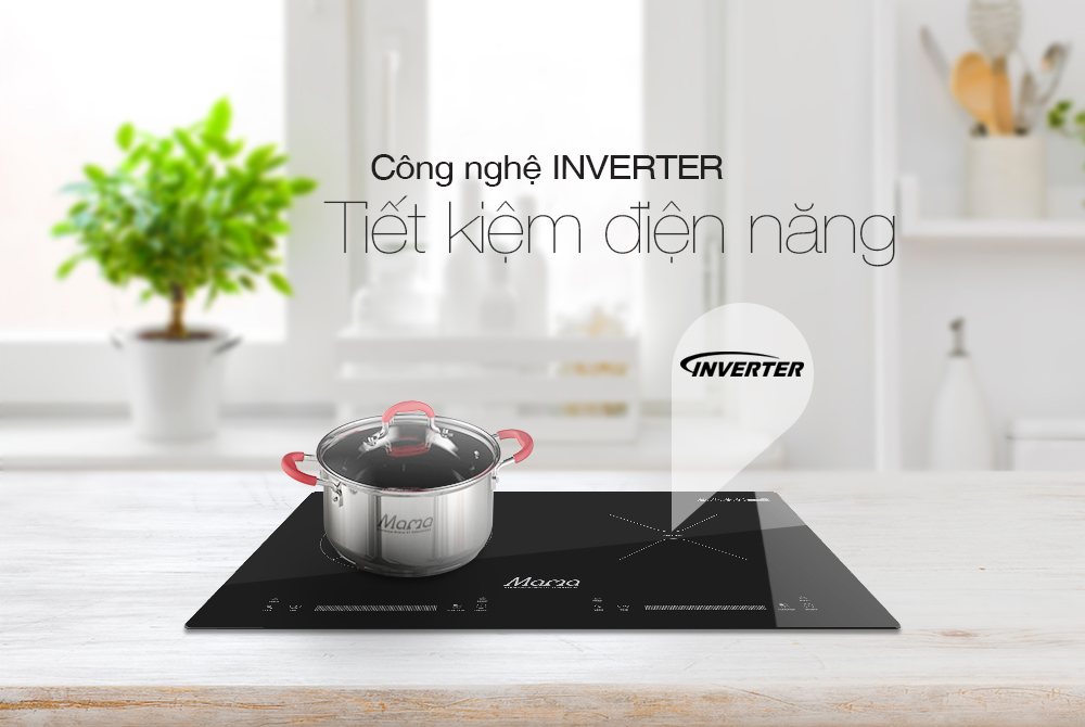 Bếp điện có công nghệ Inverter được nhiều người dùng ưu tiên lựa chọn  