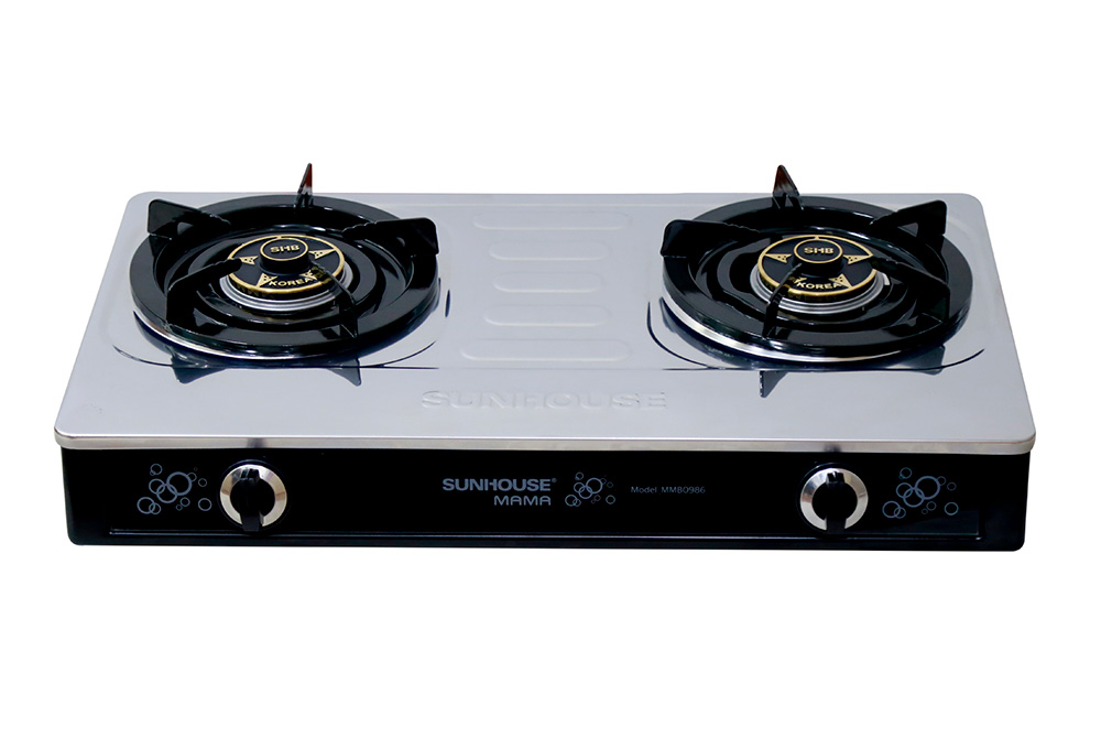 BẾP GAS DƯƠNG MẶT INOX SUNHOUSE MAMA MMB0986 01
