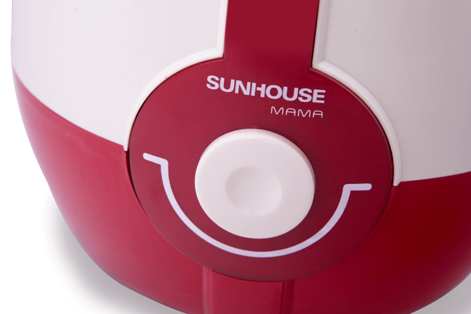 Nồi cơm điện  1L SUNHOUSE MAMA SHD8220WR trắng đỏ 003