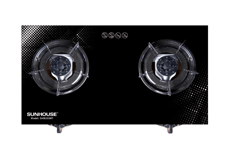 Bếp gas dương kính SUNHOUSE SHB203MT 005
