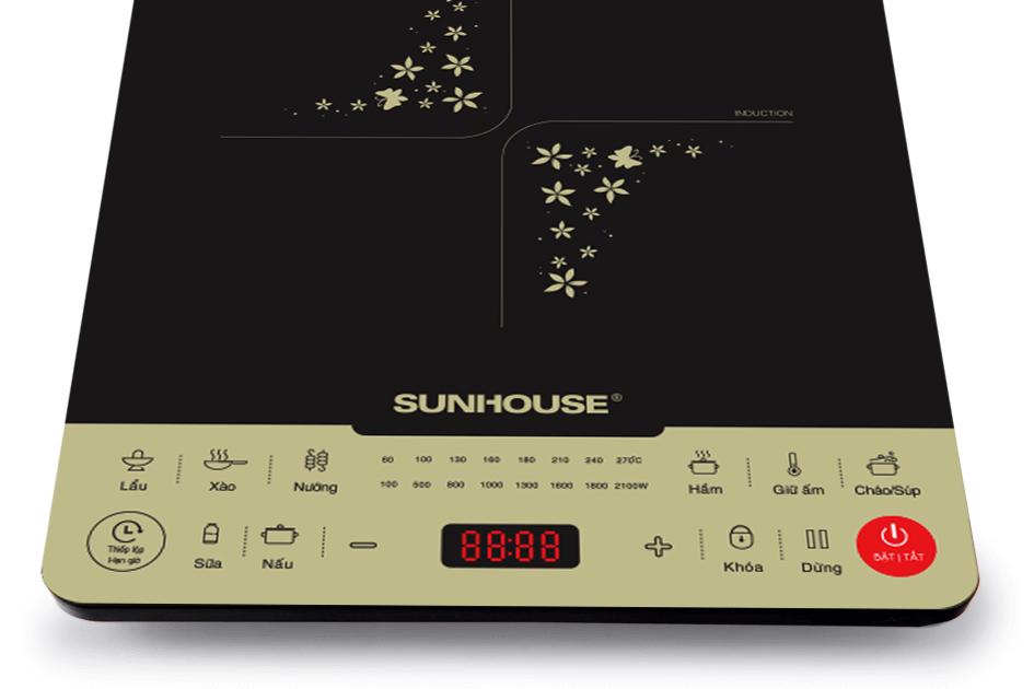 Bếp điện từ cảm ứng SUNHOUSE SHD6861 004