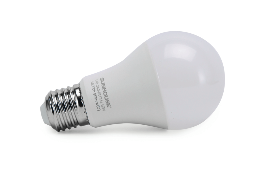 Bộ đèn LED thân nhôm SHE-LEDA60AL-A12W (trắng) 002