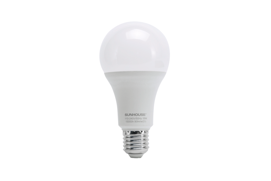 Bộ đèn LED thân nhôm SHE-LEDA60AL-A15W (trắng) 001