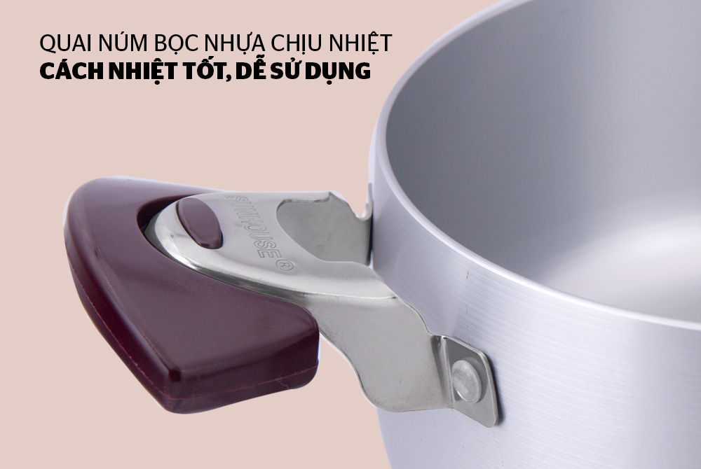 Bộ nồi anod SUNHOUSE SH6633-18 quai EB (16, 18, 24) 03