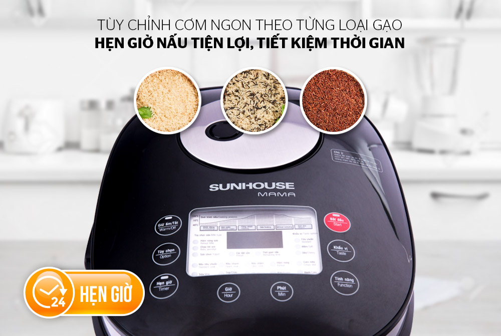 Nồi cơm điện tử 1.8L SUNHOUSE MAMA SHD8903 04
