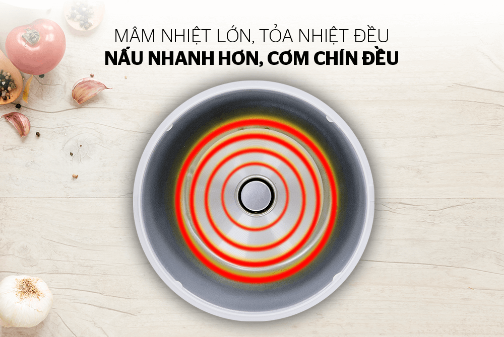 Nồi cơm điện 1.8L SUNHOUSE SHD8602 04