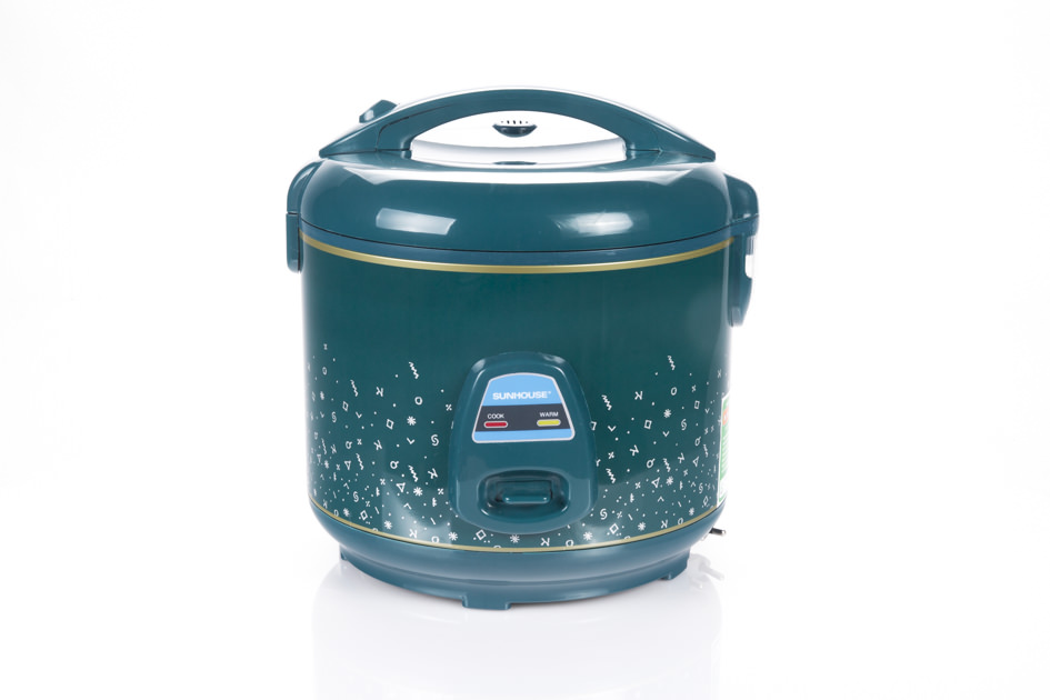 Nồi cơm điện 1.8L SUNHOUSE SHD8619 xanh 002