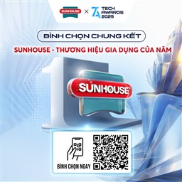 SUNHOUSE TIẾN VÀO CHUNG KẾT BÌNH CHỌN HẠNG MỤC “THƯƠNG HIỆU GIA DỤNG CỦA NĂM” TẠI TECH AWARDS 2025