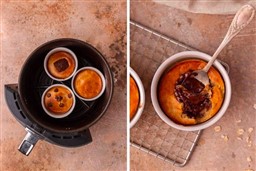 Cách làm bánh táo yến mạch bằng nồi chiên không dầu healthy