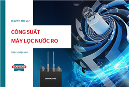 công suất máy lọc nước ro