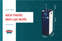 kích thước máy lọc nước