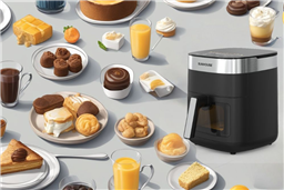 làm bánh ăn sáng bằng nồi chiên không dầu