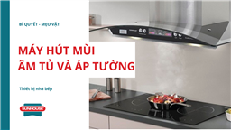 máy hút mùi âm tủ và áp tường