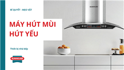 máy hút mùi yếu